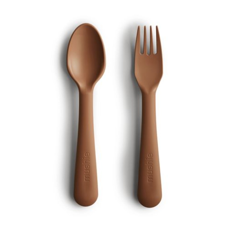 plastic fork and spoon
